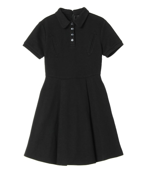 PAMEO POSE（パメオポーズ）の「ARROWS POLO ONEPIECE（ワンピース・レディース・ホワイト/ネイビー/ブラック・Ｆ）」の2枚目の写真