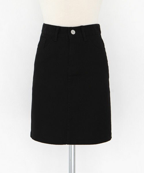 DHOLIC（ディーホリック）の「パステルカラーコットンミニスカート（スカート・レディース・イエロー/ホワイト/ライトパープル/ミント/ブラック・S/M/L）」の3枚目の写真