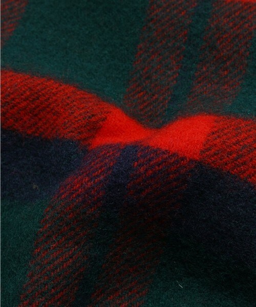Traditional Weatherwear(トラディショナルウェザーウェア)の「Traditional Weatherwear 大判チェックブランケットマフラー(ストール/ショール・レディース・ブラック系その他/グリーン/ブルー系その他/レッド/レッド系その他/その他/イエロー/その他2・FREE)」の19枚目の写真
