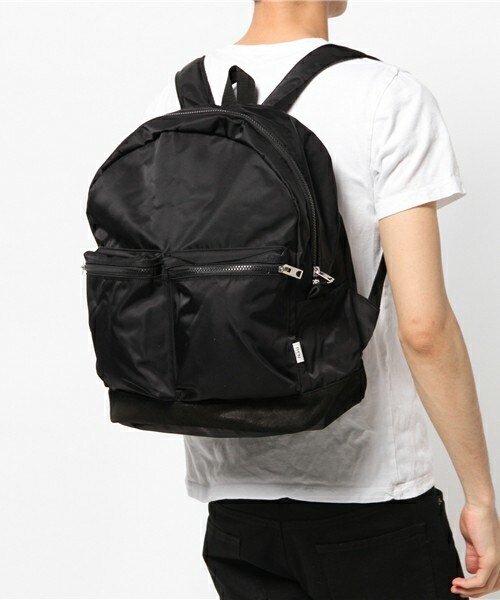 REN（レン）の「REN　ナイロンバッグパック M（バックパック/リュック・メンズ・ブラック・FREE）」の10枚目の写真