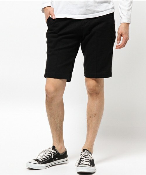 UNION STATION（ユニオンステーション）の「【成宮寛貴さん着用 smart(スマート)6月号 P43掲載商品】コットンリネンベルト付ショーツ（その他パンツ・メンズ・ホワイト/ブラック/グリーン/ブルー/ネイビー・MEDIUM/LARGE/LL）」の3枚目の写真