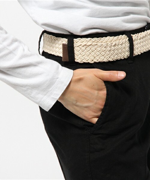 UNION STATION（ユニオンステーション）の「【成宮寛貴さん着用 smart(スマート)6月号 P43掲載商品】コットンリネンベルト付ショーツ（その他パンツ・メンズ・ホワイト/ブラック/グリーン/ブルー/ネイビー・MEDIUM/LARGE/LL）」の11枚目の写真