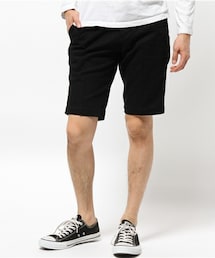 UNION STATION | コットンリネンベルト付ショーツ(その他パンツ)