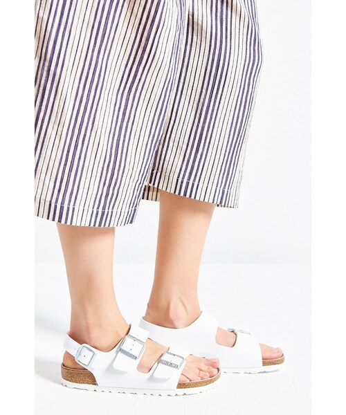 BIRKENSTOCK(ビルケンシュトック)の「Birkenstock Milano Slingback Sandal(サンダル・レディース・WHITE・US 10/EU 40/US 9/EU 39/US 8/EU 38/US 11/EU 41/US 7/EU 37/US 6/EU 36)」の7枚目の写真