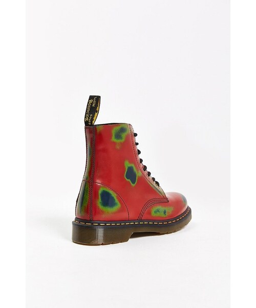 Dr. Martens（ドクターマーチン）の「Dr. Martens Pascal 8-Eye Rub Off Boot（ブーツ・メンズ・NAVY/RED・9/8/10/12/11/13）」の6枚目の写真