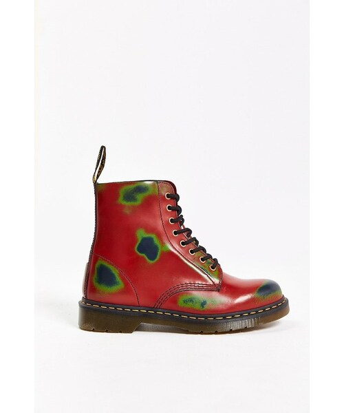 Dr. Martens（ドクターマーチン）の「Dr. Martens Pascal 8-Eye Rub Off Boot（ブーツ・メンズ・NAVY/RED・9/8/10/12/11/13）」の12枚目の写真