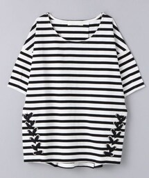 JEANASIS | サイドレースアッププルオーバーSS(トップス)