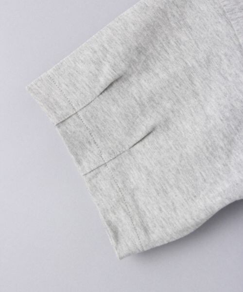 JEANASIS（ジーナシス）の「サイドレースアッププルオーバーSS（トップス・レディース・オフホワイト(05)/ホワイト×ブラック(08)/グレー(15)/ネイビー(88)・FREE）」の8枚目の写真