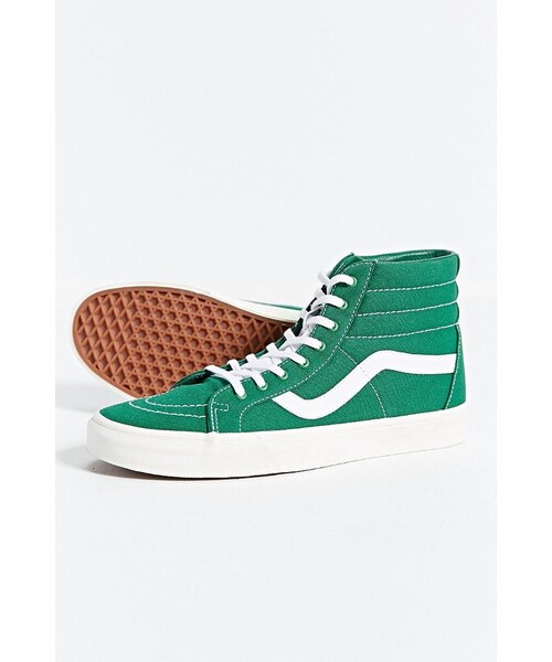 VANS(バンズ)の「Vans Sk8 High-Top Reissue Canvas Men‘s Sneaker(スニーカー・メンズ・GREEN・9.5/11)」の7枚目の写真
