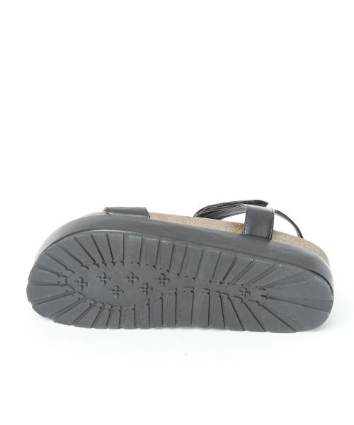 Heather（ヘザー）の「【先行予約】コンフォートサンダル（シューズ・レディース・ホワイト　05/ブラック　09・Ｍ(23.5)/Ｌ(24.5)）」の7枚目の写真