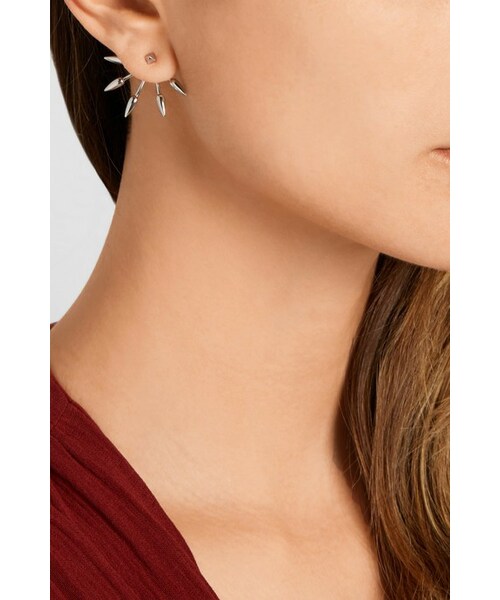 Pamela Love（パメララブ）の「Pamela Love 5 Spike silver earrings 