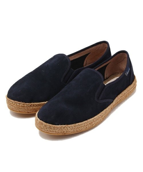 GAIMO（ガイモ）の「GAIMO スエードスリッポン（その他シューズ・メンズ・ベージュ/ダークブルー・40/41/42）」の2枚目の写真