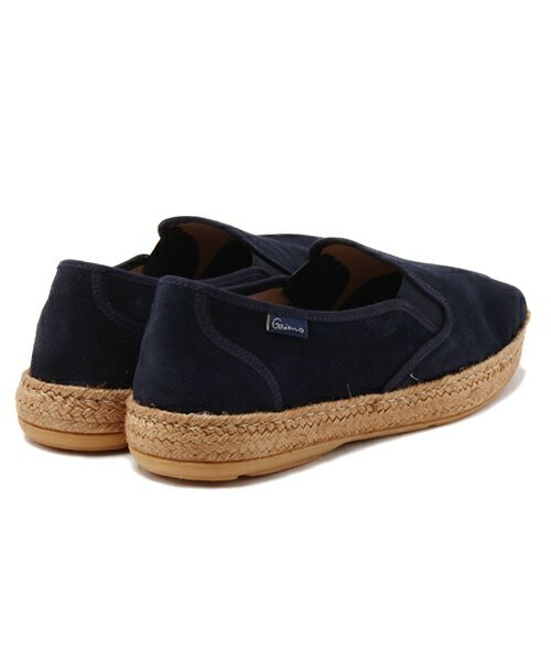 GAIMO（ガイモ）の「GAIMO スエードスリッポン（その他シューズ・メンズ・ベージュ/ダークブルー・40/41/42）」の5枚目の写真