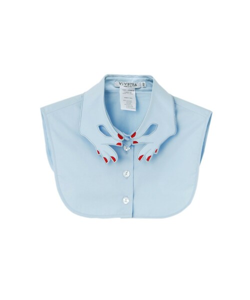 PAMEO POSE（パメオポーズ）の「【VIVETTA】HANDS（ネックレス・レディース・ホワイト/ピンク/ブルー・Ｆ）」の2枚目の写真