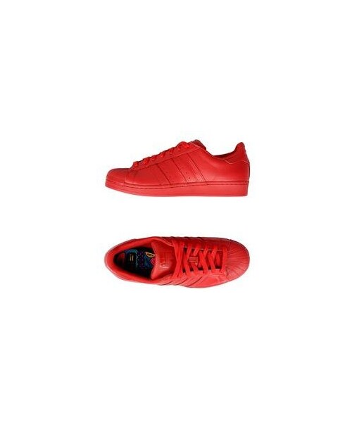 adidas(アディダス)の「ADIDAS ORIGINALS BY PHARRELL WILLIAMS Low-tops & trainers(スニーカー・メンズ・Red・9/8.5/10/10.5/9.5/12)」の1枚目の写真