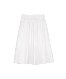 gracegift | 韓國清新學院條紋及膝裙(スカート)