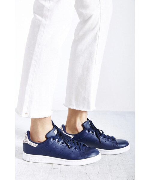adidas(アディダス)の「Adidas Stan Smith Snake Sneaker(スニーカー・レディース・NAVY・8.5/7.5/8/9/9.5/10)」の3枚目の写真
