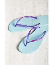 havaianas | Havaianas Slim Logo Thong Sandal(サンダル)