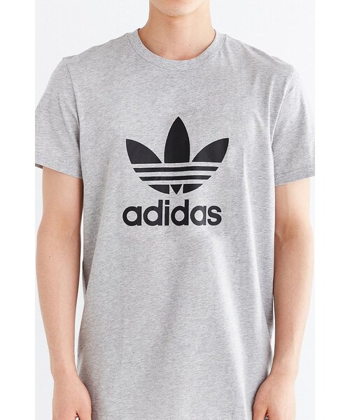 adidas(アディダス)の「Adidas Originals Trefoil Logo Tee(Tシャツ/カットソー・メンズ・RED/GREY/BLACK/WHITE・L/M/S/XL)」の4枚目の写真