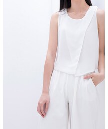 mooncat | 錯雪紡上衣色(トップス)