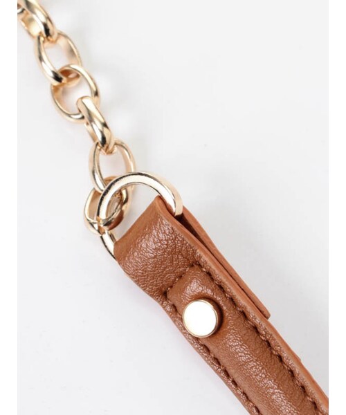 31 Sons de mode（トランテアン　ソン　ドゥ　モード）の「フリンジバッグ《予約アイテム》（バッグ・レディース・ブラック/キャメル/ベージュ・フリー）」の10枚目の写真