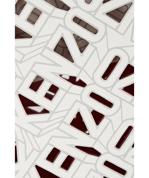KENZO(ケンゾー)の「KENZO Printed laser-cut textured-leather tote(トートバッグ・レディース・White)」の5枚目の写真