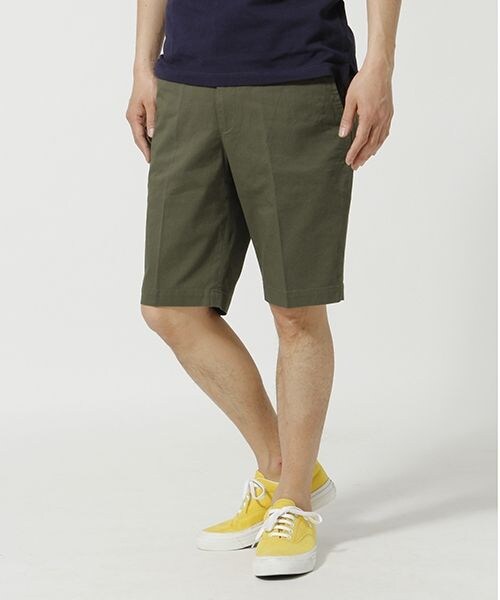 GLOBAL WORK（グローバルワーク）の「ストレッチチノショーツ（パンツ・メンズ・ベージュ52/カーキ78/ネイビー88・Ｓ/Ｍ/Ｌ/ＸＬ）」の2枚目の写真