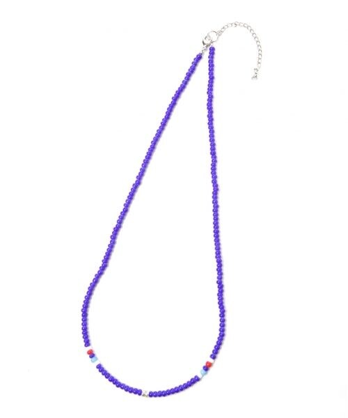 RAGEBLUE（レイジブルー）の「【WHITE HEARTS】ネックレス（アクセサリー・メンズ・レッド35/ライトブルー82/ブルー85・ONE SIZE）」の4枚目の写真