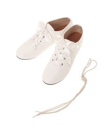 ehka sopo | サテンリボンレースアップシューズ(シューズ)