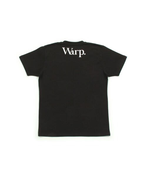Design Tshirts Store graniph（デザイン　ティーシャツ　ストア　グラニフ）の「ワープ ロゴ（トップス・Black・SS/S/M/L）」の2枚目の写真