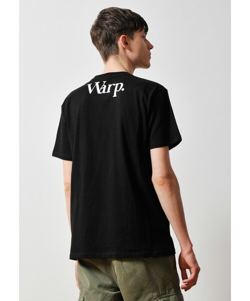 Design Tshirts Store graniph（デザイン　ティーシャツ　ストア　グラニフ）の「ワープ ロゴ（トップス・Black・SS/S/M/L）」の8枚目の写真