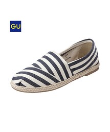 GU | （GU）ＷＯＭＥＮエスパドリーユ（ボーダー）(シューズ)