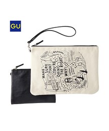 GU | （GU）ＷＯＭＥＮクラッチ＆ポーチセットＤ(バッグ)