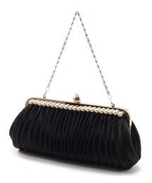 laboratory work | パールビーズ使いサテンクラッチバッグ(バッグ)