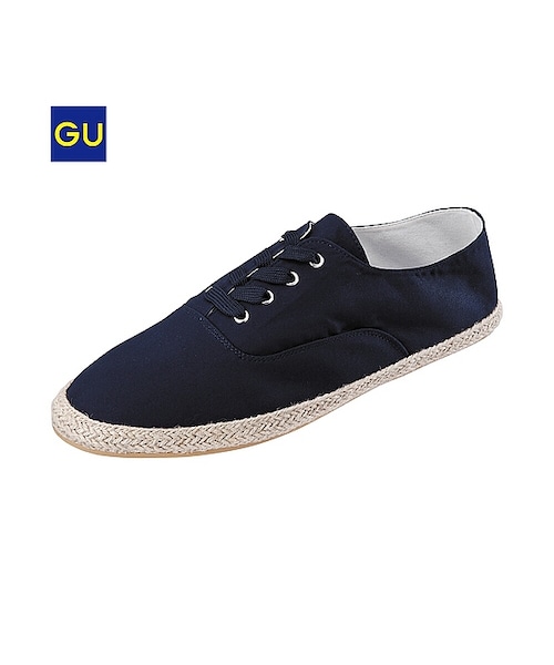 GU（ジーユー）の「（GU）ヘンプソールシューズ（MEN ⁄ シューズ・メンズ・RED/WHITE/NAVY/BLACK・28.0cm/27.0cm/26.0cm/25.0cm）」の4枚目の写真