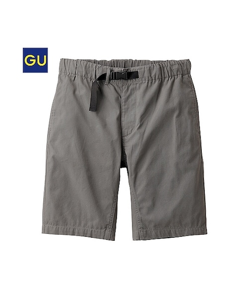 GU（ジーユー）の「（GU）カラーイージーハーフパンツＡ（MEN ⁄ ハーフパンツ・メンズ・ORANGE/DARK GREEN/RED/GRAY/BLUE/NAVY/BLACK/YELLOW/BEIGE・S/XL/L/M）」の3枚目の写真