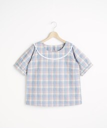 MAJESTIC LEGON | ジャカードチェックプルオーバー(トップス)