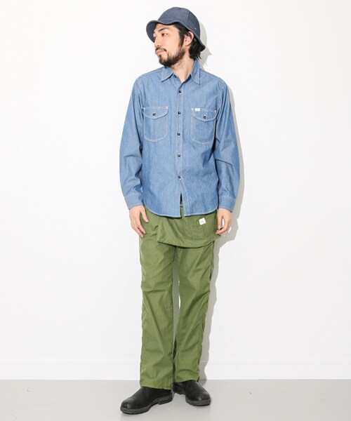 URBAN RESEARCH DOORS（アーバンリサーチドアーズ）の「LeexDOORS natural 登山多功能工作褲（パンツ・メンズ・深色仿舊/橄欖色/藏青色・S/M/L）」の9枚目の写真