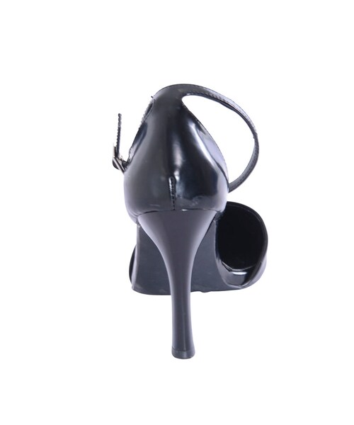 EMODA（エモダ）の「ベルボヒールサンダル（シューズ・レディース・ホワイト/ブラック/シルバー）」の6枚目の写真