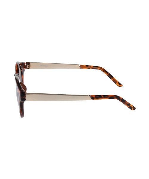 EMODA（エモダ）の「メタルコンビテンプルサングラス（ファッション雑貨・レディース・ブラック/ブラウン・F）」の5枚目の写真