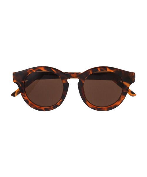 EMODA（エモダ）の「メタルコンビテンプルサングラス（ファッション雑貨・レディース・ブラック/ブラウン・F）」の2枚目の写真