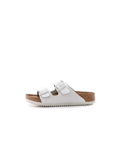 BIRKENSTOCK（ビルケンシュトック）の「Birkenstock Arizona Two Band Sandals（サンダル・レディース・White・39/41/42/36/38/37/40）」の3枚目の写真