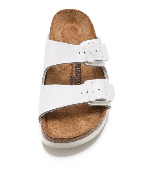 BIRKENSTOCK（ビルケンシュトック）の「Birkenstock Arizona Two Band Sandals（サンダル・レディース・White・39/41/42/36/38/37/40）」の2枚目の写真