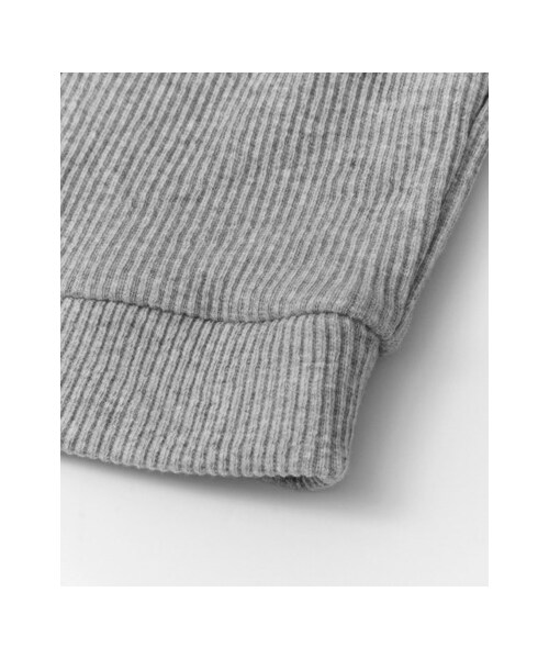 KBF(ケイビーエフ)の「2WAYペプラムプルオーバー(トップス・レディース・OFF/TOPGRAY/NAVY・one)」の11枚目の写真