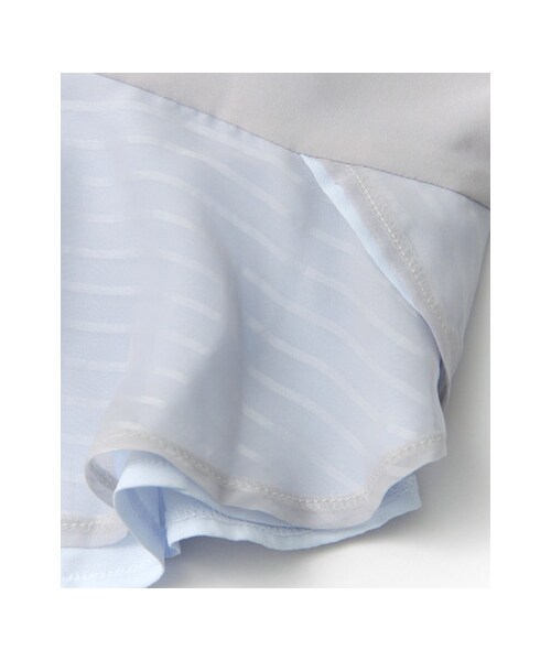 KBF(ケイビーエフ)の「2WAYペプラムプルオーバー(トップス・レディース・OFF/TOPGRAY/NAVY・one)」の15枚目の写真