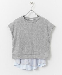 KBF | 2WAYペプラムプルオーバー(トップス)