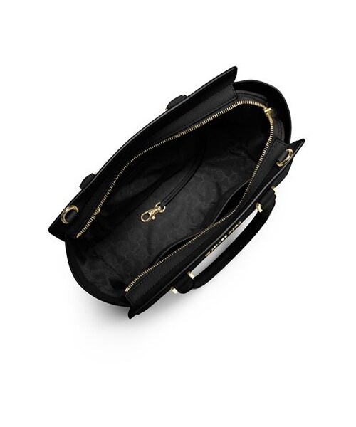 MICHAEL KORS（マイケルコース）の「MICHAEL Michael Kors 'Medium Selma' Zip Top Satchel（ショルダーバッグ・レディース・Black）」の5枚目の写真