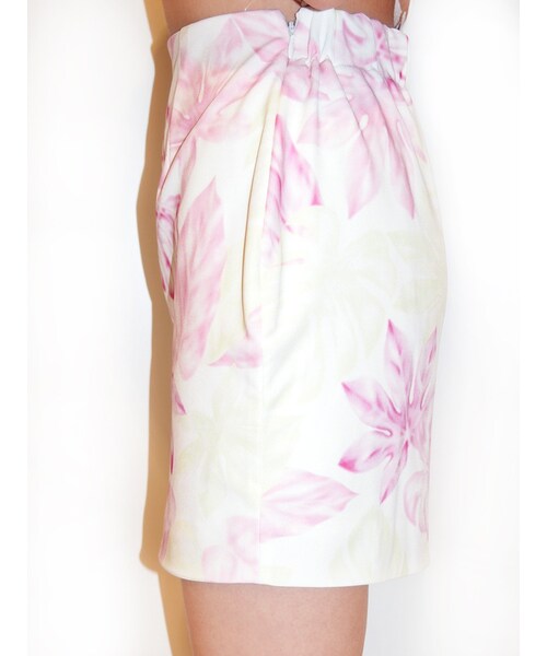 RESEXXY（リゼクシー）の「ライトリーフタイトスカート（スカート・レディース・ピンク/ブルー）」の6枚目の写真