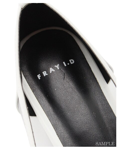 FRAY I.D（フレイアイディー）の「オペラシューズ（パンプス・レディース・WHT/BLK・36/37/38）」の8枚目の写真
