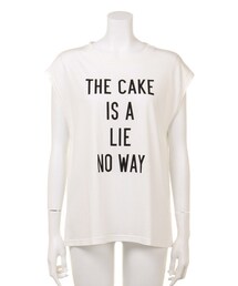FRAY I.D | プリントノースリTシャツ(トップス)